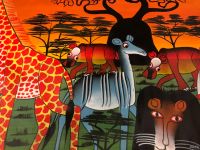 Лот: 13208489. Фото: 2. Африканская картина с Занзибара... Изобразительное искусство