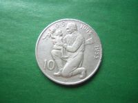 Лот: 19523772. Фото: 3. Чехословакия 10 крон 1955 г.,10... Коллекционирование, моделизм