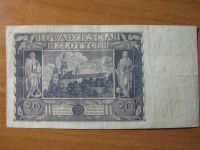 Лот: 8436985. Фото: 2. Польша 20 злотых 1936 года. Редкая... Банкноты