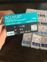 Лот: 12786515. Фото: 3. Контактные линзы 1 Day Acuvue... Красота и здоровье