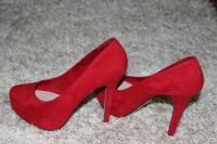 Лот: 4801390. Фото: 2. Женские красные туфли. Женская обувь