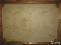 Лот: 5979719. Фото: 5. Часовня в горах Smiht масло холст...