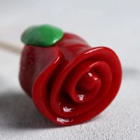 Лот: 15580398. Фото: 3. Леденец на палочке роза "Цветок... Продукты