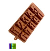 Лот: 15308938. Фото: 3. 🔶 Форма силиконовая "Цифры" для... Домашний быт