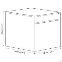 Лот: 13012693. Фото: 5. Коробка IKEA Икеа Дрёна, бежевый...