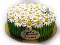 Лот: 6062900. Фото: 2. Торт Ромашки. Кондитерские изделия, конфеты