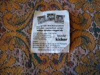 Лот: 4449746. Фото: 2. Вкладыш-наклейка KICKEr "Fehlende... Открытки, билеты и др.