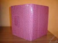 Лот: 1806983. Фото: 2. Шикарный пурпурный кожанный чехол... Аксессуары