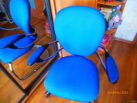 Лот: 16293095. Фото: 7. Кресло CH-661AXSN-V/Blue v398-86