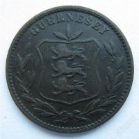 Лот: 2464423. Фото: 2. гернси 8 дублей 1902 г. Монеты