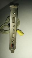 Лот: 25646430. Фото: 2. Usb на заднюю панель. Периферия