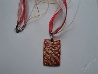 Лот: 345667. Фото: 2. Изделия из полимерной глины подвеска... Ювелирные изделия, бижутерия, часы