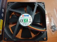 Лот: 19117378. Фото: 3. Вентилятор TITAN DC FAN (TFD-9225L12S... Компьютеры, оргтехника, канцтовары