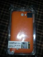 Лот: 6398020. Фото: 2. Чехол Samsung N7100 Leather пластиковый... Аксессуары