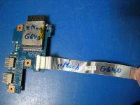 Лот: 7288397. Фото: 5. Плата с USB портами + картиридер...