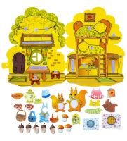 Лот: 16545152. Фото: 2. Игра из фетра "Белкин дом". Сувениры, подарки