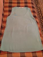 Лот: 7473628. Фото: 2. Топ зеленый из плотного шелка... Женская одежда