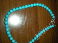 Лот: 228338. Фото: 2. Бусы бирюза. Ювелирные изделия, бижутерия, часы