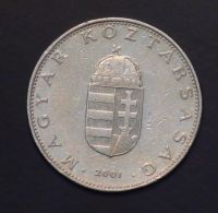 Лот: 3972947. Фото: 2. 10 форинтов 2001 г. (а881). Монеты