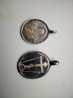 Лот: 14322914. Фото: 2. Образок нательный, империя. Антиквариат