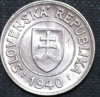 Лот: 11216908. Фото: 2. Словакия. 1 крона. 1940 год. Монеты