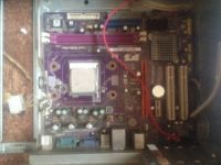 Лот: 10878691. Фото: 2. Материнская плата geforce7050m-m... Комплектующие
