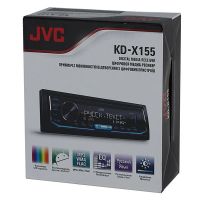 Лот: 11284459. Фото: 2. Автопроигрыватель JVC KD-X155... Автозвук