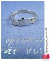 Лот: 2705504. Фото: 2. кольцо love. Ювелирные изделия, бижутерия, часы