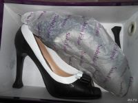 Лот: 9129631. Фото: 11. НОВЫЕ черно-белые туфли Sasha...