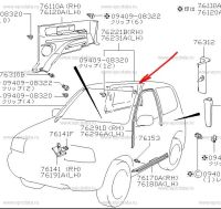 Лот: 20295379. Фото: 2. Suzuki Escudo 3-х-дверный - Боковая... Автозапчасти