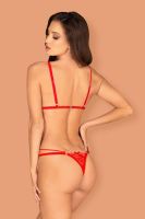 Лот: 24251794. Фото: 2. Боди Obsessive Lovlea teddy, Красный... Интимные товары