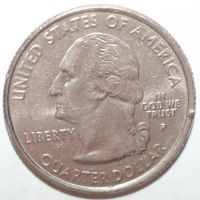 Лот: 10018756. Фото: 2. квотер (25 центов) 2001 год. США... Монеты
