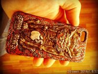 Лот: 8210595. Фото: 2. Iphone 5 case handmade. Аксессуары