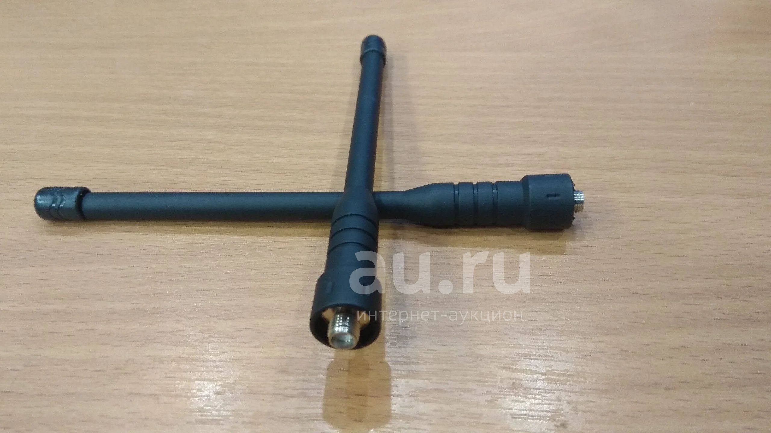 Двух диапазонная телескопическая антенна для рации Kenwood , Baofeng ...