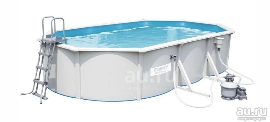 Сборный Стальной бассейн 56369 Bestway Hydrium 610х360х120 Овальный ...
