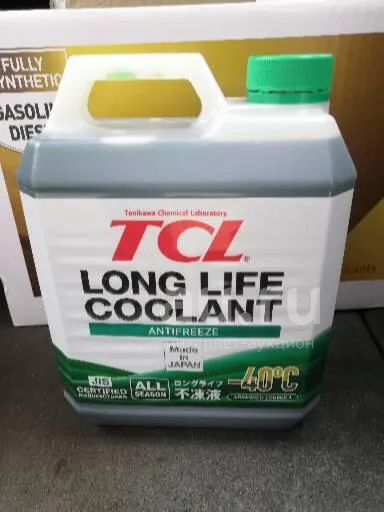 Антифриз TCL LLC GREEN Зелёный -40 4л — купить в Красноярске. Масла ...