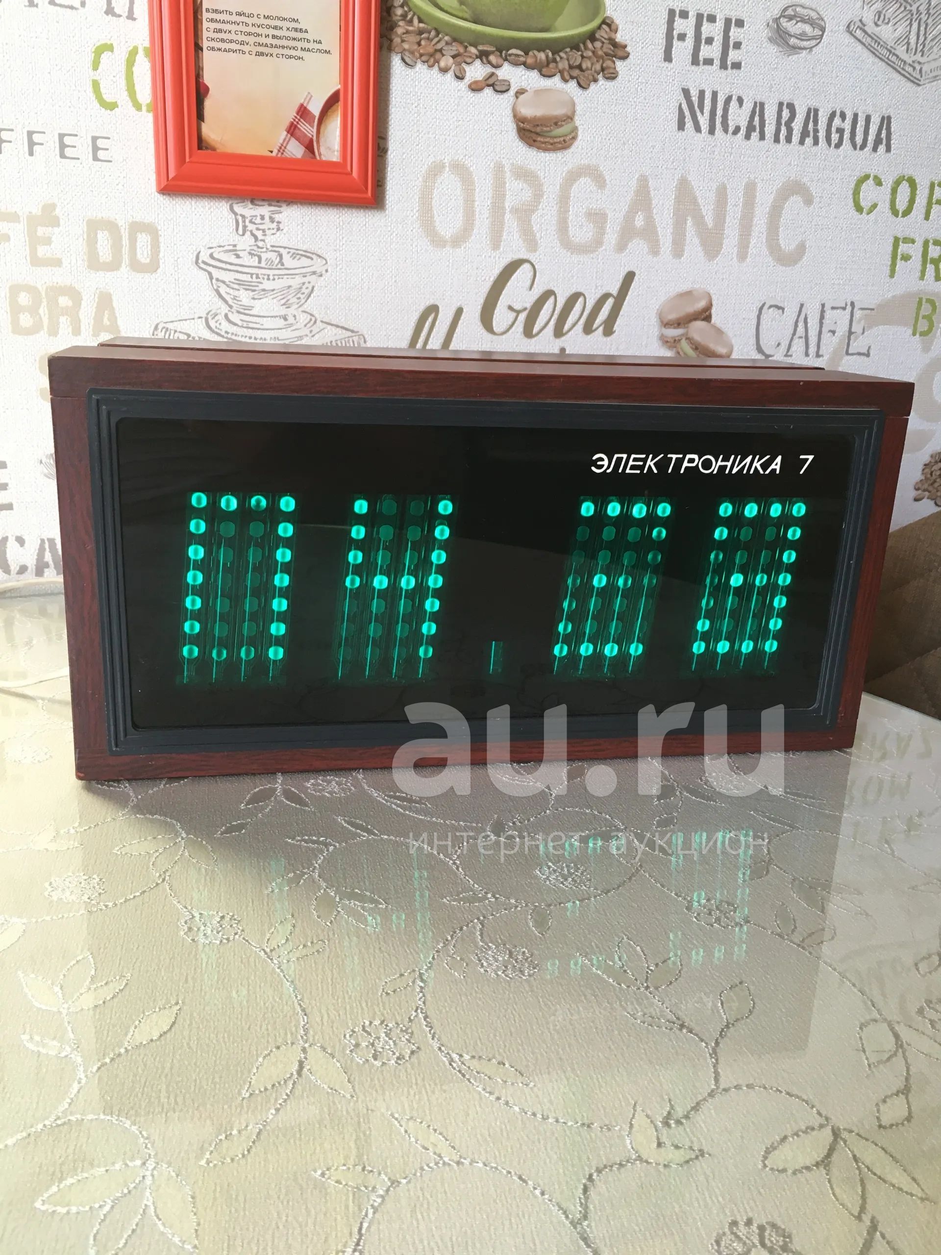 Настенные часы электроника7 — купить в Красноярске. Состояние: Б/у ...