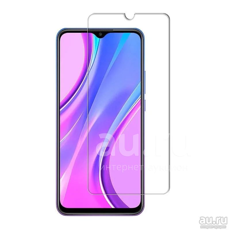 Защитное стекло Xiaomi Redmi 9 / Redmi 9T | Без рамок прозрачное ...