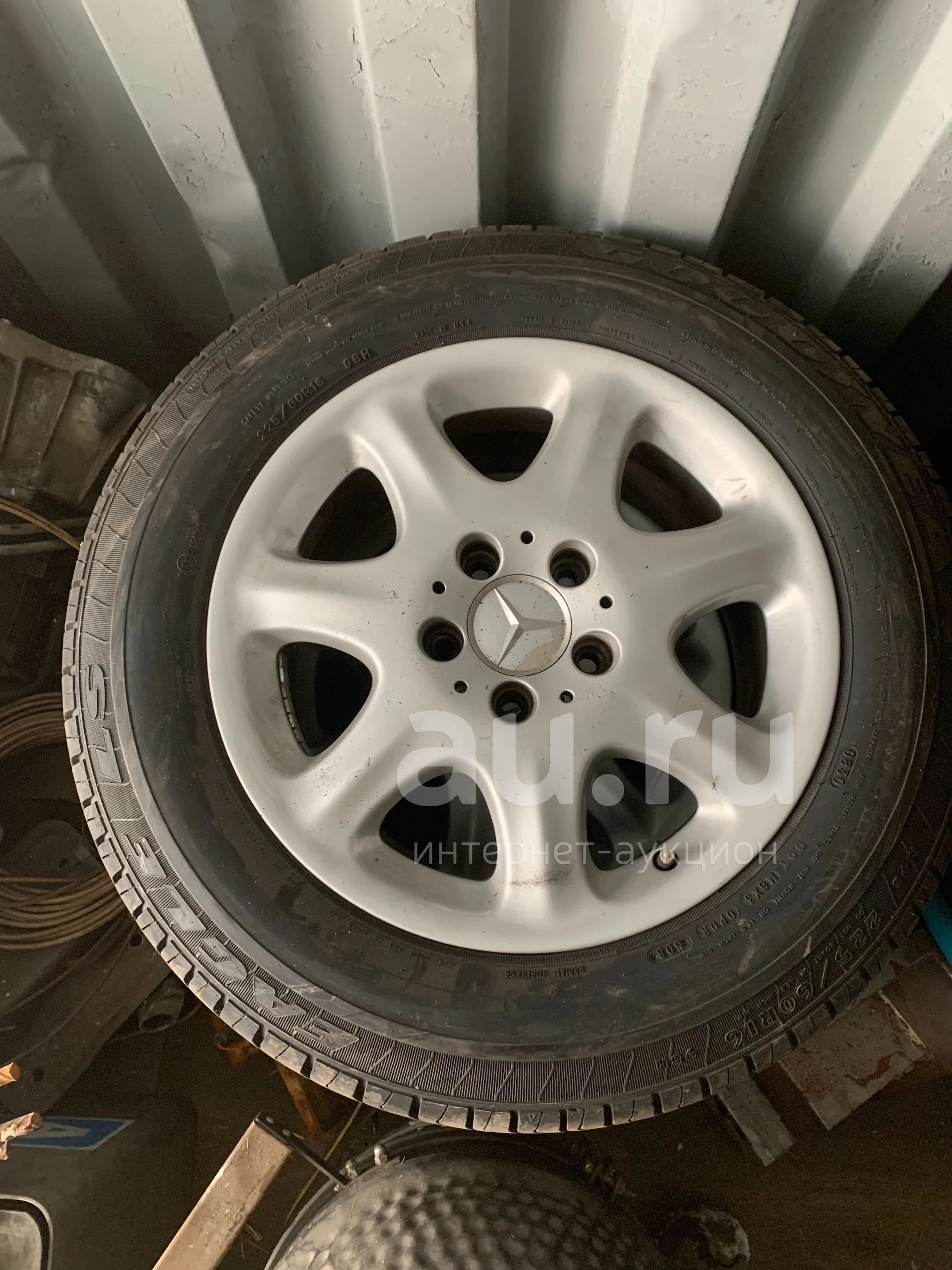 Колеса R16 W220 оригинал диски и отличная резина — купить в Красноярске ...