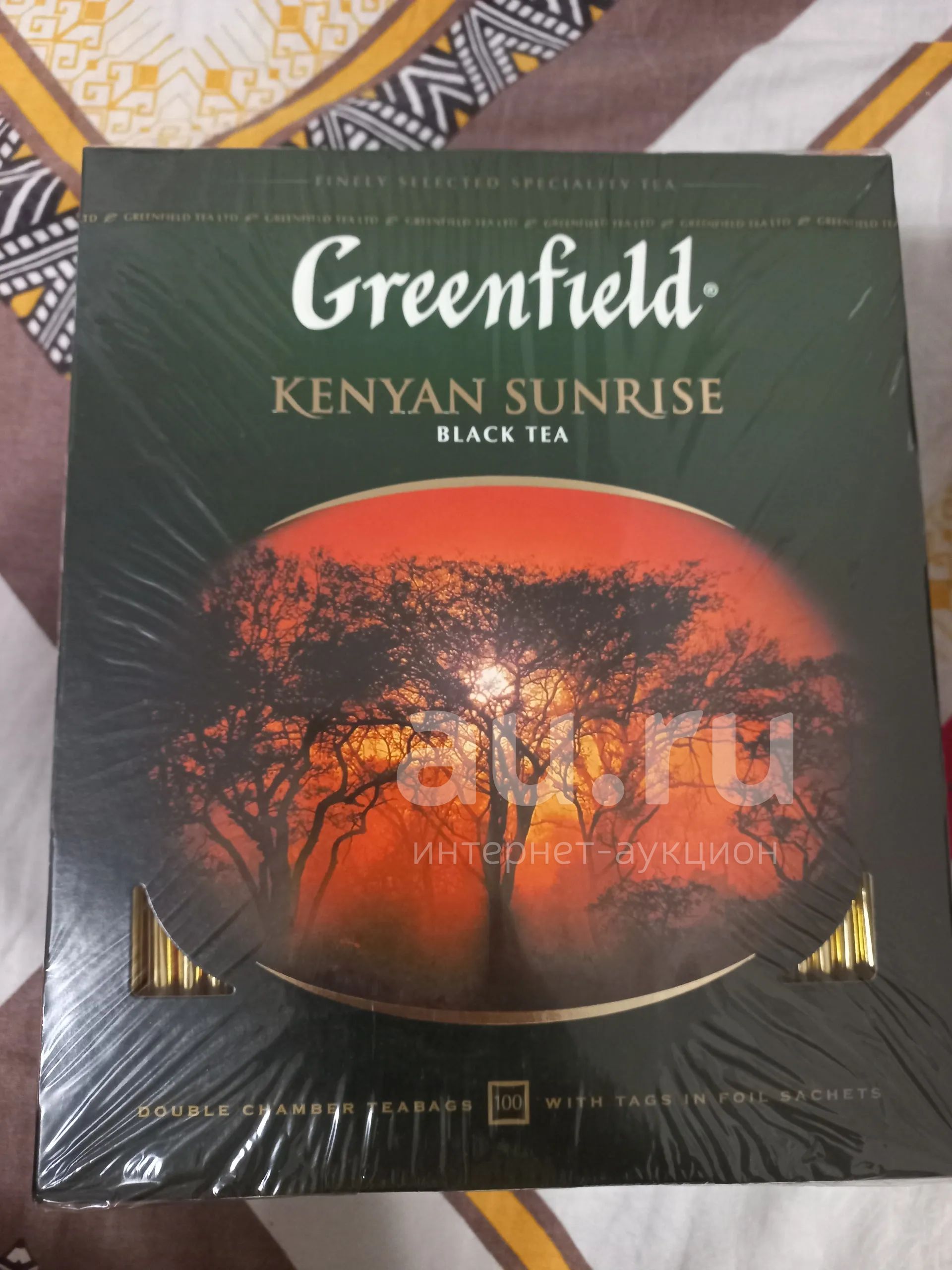 Чай Гринфилд Greenfield Kenyan Sunrise черный 100 пакетов — купить в ...