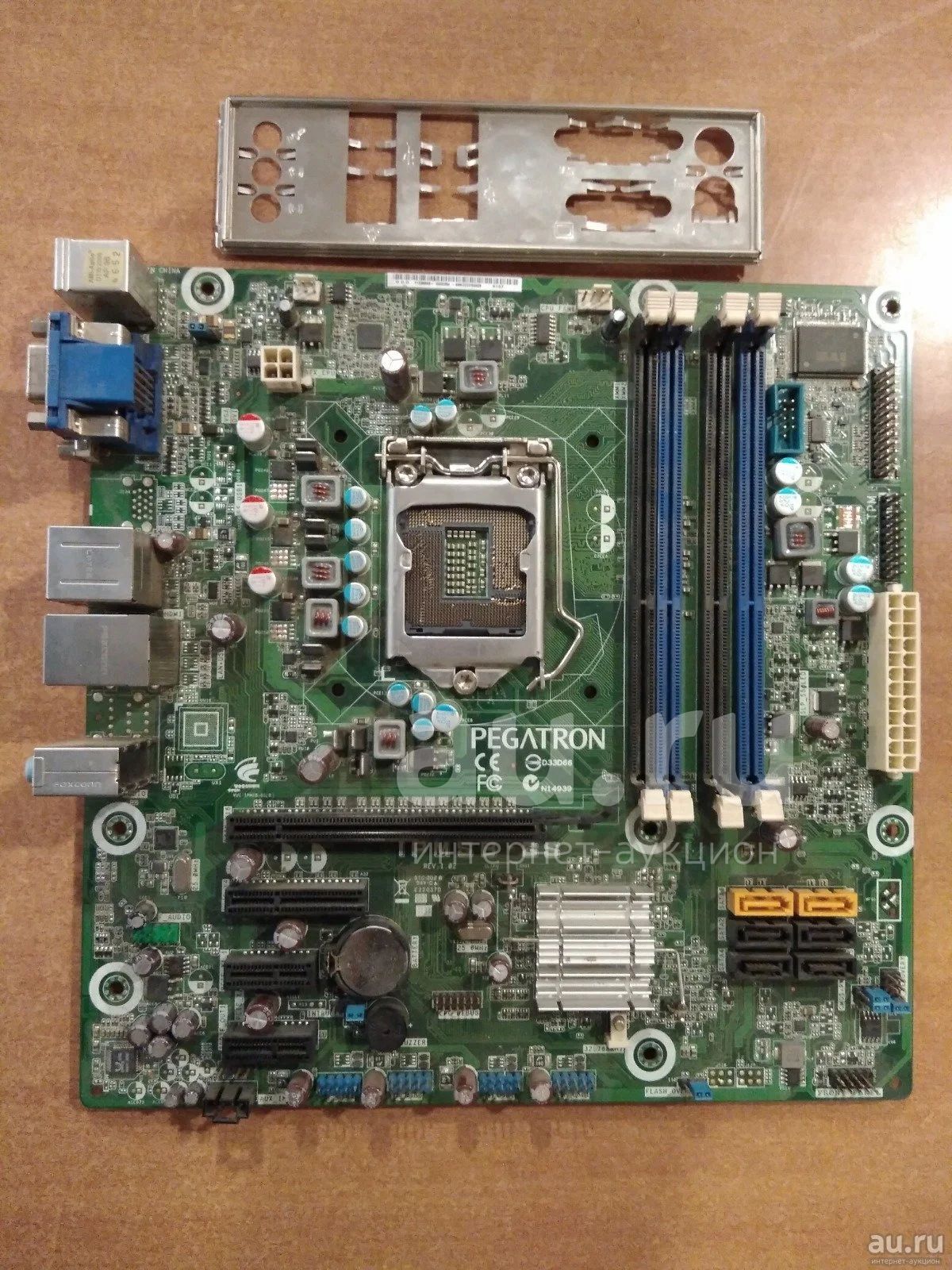 материнская плата LGA 1155 Pegatron IPMsb-GS 4slot DDR3 + торцевая ...