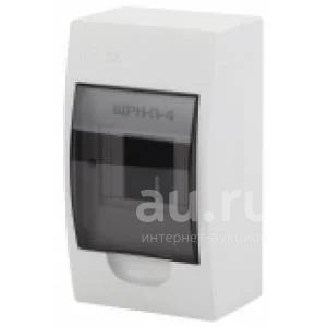 Бокс ЩРН-П-4 модуля навесн.пластик IP41 ЭРА SIMPLE — купить в ...