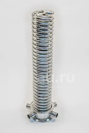 Холодильник димрот 3" проходной, двухконтурный (подключение 1/2HP ...