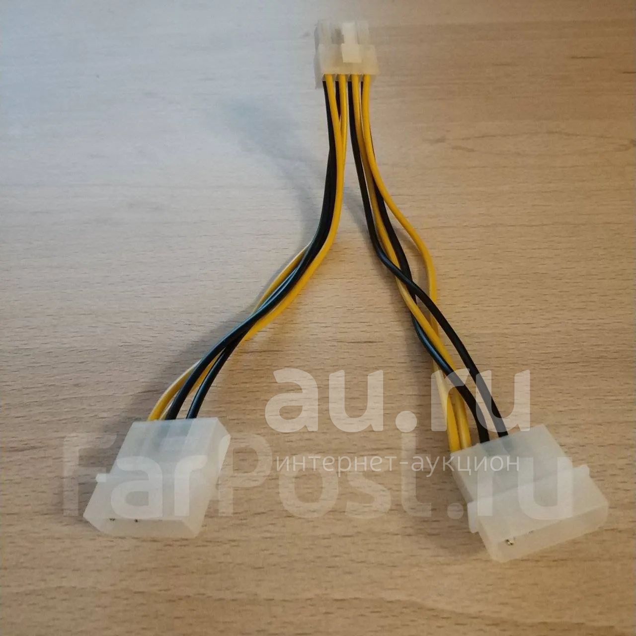 Переходник питания процессора CPU от 2*4-pin molex - CPU 8-pin.(8 pin ...