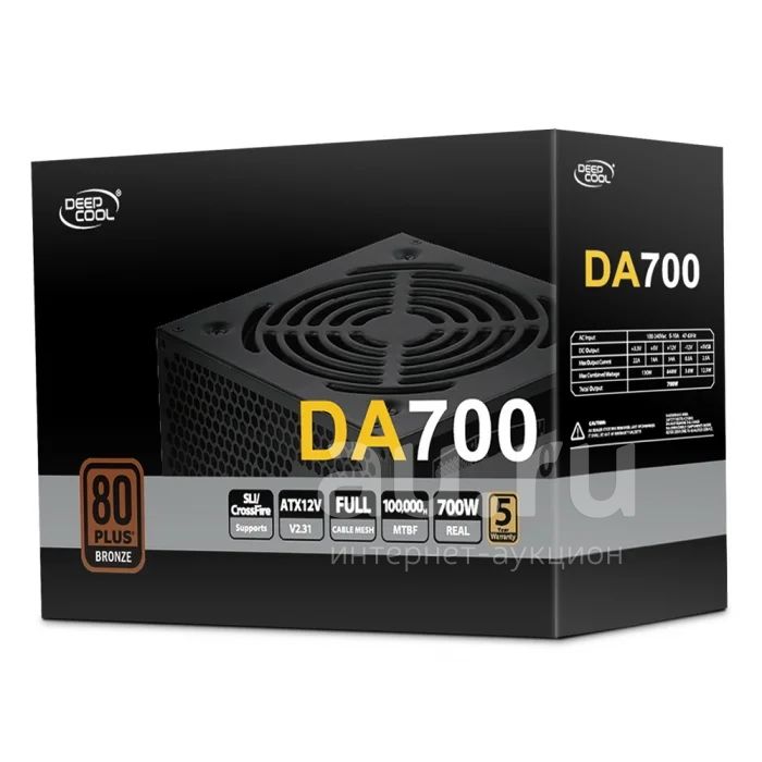 Бп 700w Deepcool DA700 Блок питания — купить в Красноярске. Состояние ...