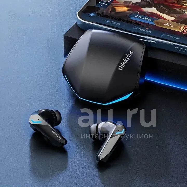 Наушники беспроводные Lenovo GM2 Pro черные — купить в Красноярске ...