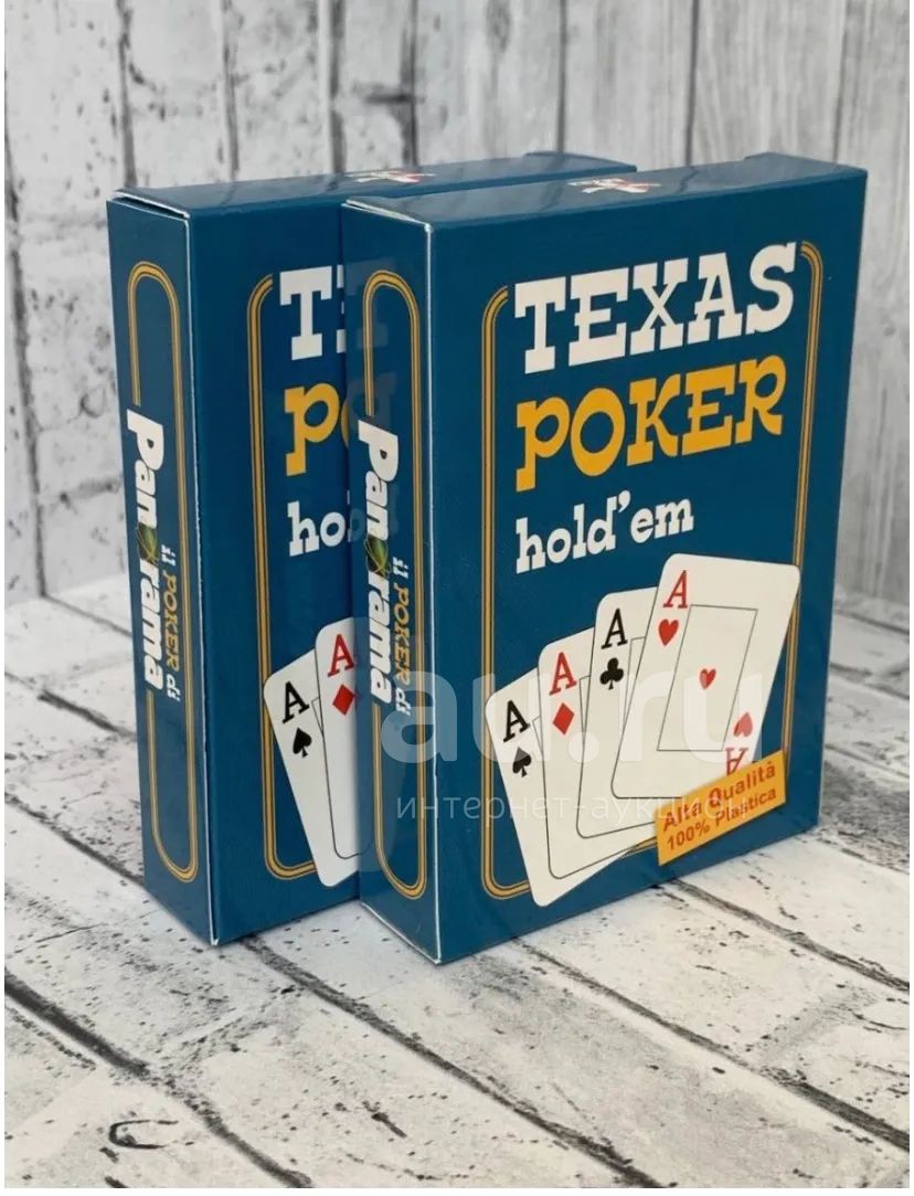 Пластиковые игральные покерные карты Texas Poker Holdem — купить в  Красноярске. Состояние: Новое. Настольные игры, карты на интернет-аукционе  Au.ru