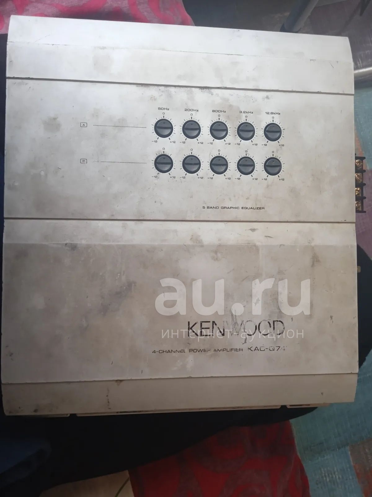 Усилитель Kenwood KAC-Q74 — купить в Красноярске. Состояние: Б/у ...