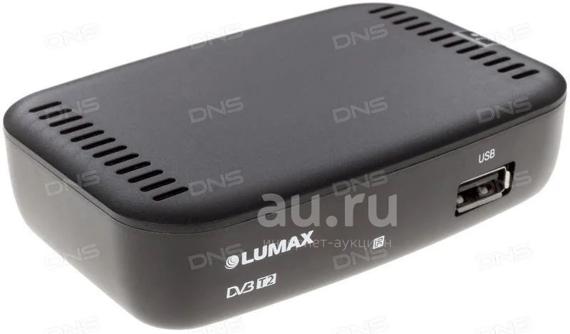 Новая Приставка для цифрового ТВ Lumax DV1101HD черный[DVB-T, DVB-T2 ...