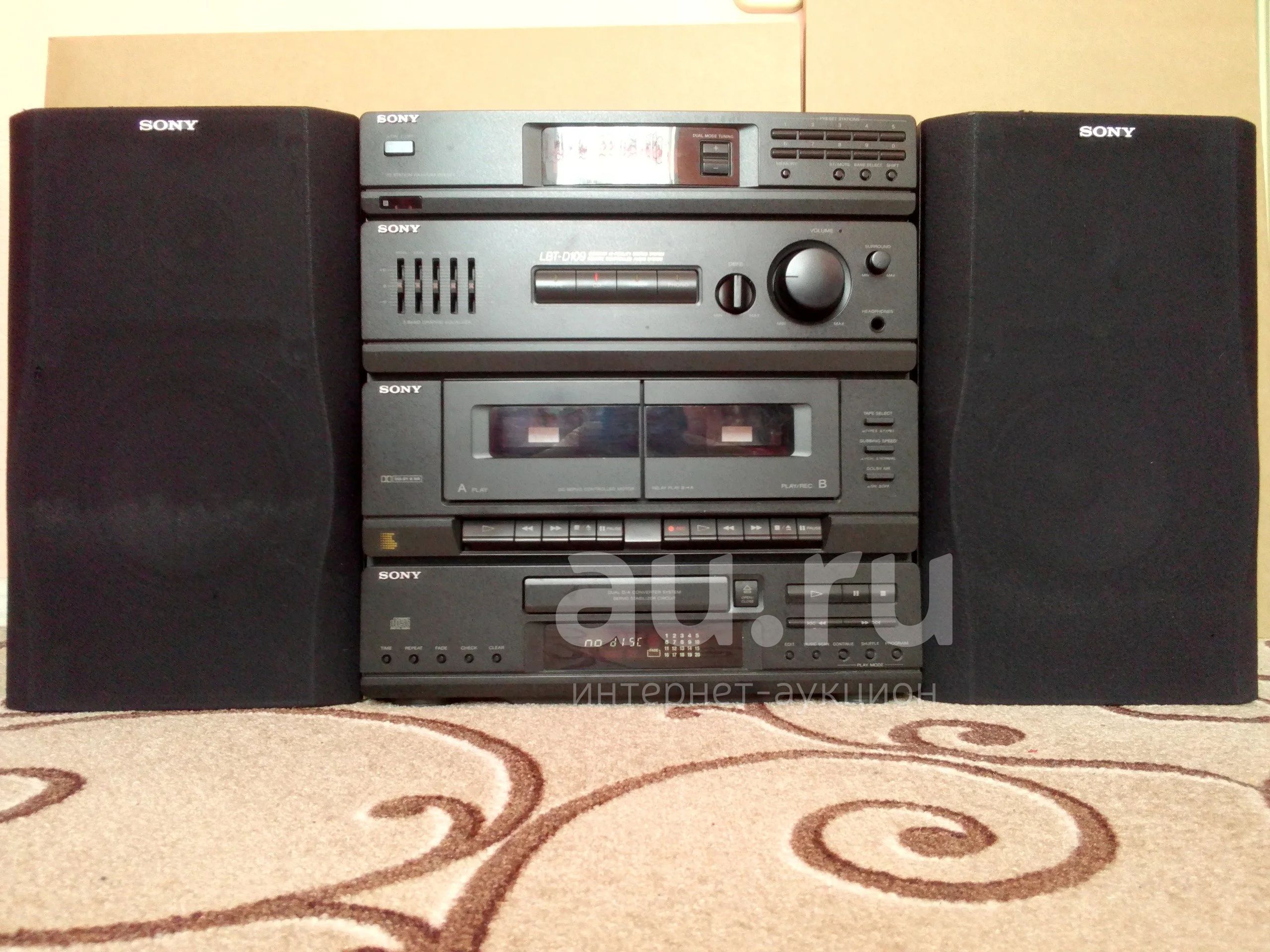 Музыкальный центр Sony HCD-D109 — купить в Красноярске. Состояние: Б/у ...